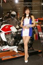 高梨まりさん in モーターサイクルショー