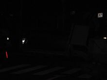 トラック横転