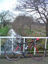 ３月の自転車走行距離。