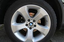 Ｘ５のブレーキ周りのモディファイ