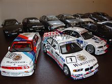 ＢＭＷ特注 1/18　モデル　（歴代Ｍ３レーシングカー）