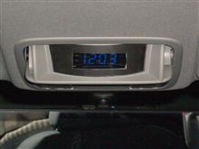 電波時計仕込みました。 電波時計仕込みました。