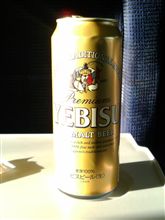 すでにビールのんでます