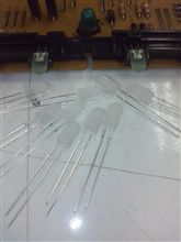２号機製作中。