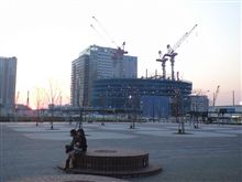 夕暮れ