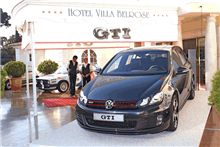 新型Golfの発表会/ワールドカーオブザイヤー2009受賞。