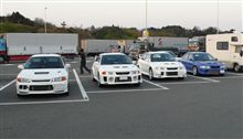 【お疲れ様でした】ジョイ☆さんにタワーバー譲りがてらのランエボのみのプチオフ会