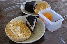 真っ黒チーズケーキ＋アルファ