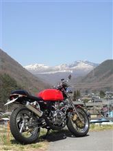 菅平高原残雪とGB