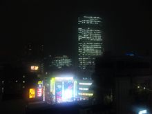 ホテルから