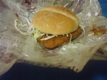チーズカツバーガー