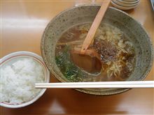 【147杯目】天下一　今日のサービス麺(天下一ラーメン390円)＋サービス小ライス