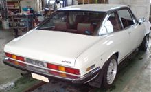 珍しいクルマの車検。