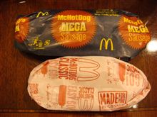マックホットドック メガ ソーセージ