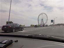 渋滞(-_-)