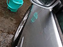 ＶＷ-26　洗車日和・右リヤホイールが・・・・・o(▼_▼θ