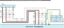 ワイドビューフロントモニタ取付計画　回路図(仮)