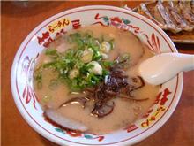 お昼のらーめん
