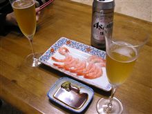 甘エビで晩酌♪