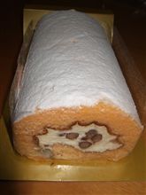 今度はﾛｰﾙｹｰｷでﾊﾞﾄﾝ♪季節限定だよ