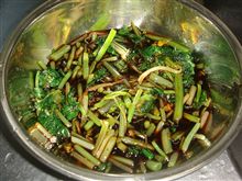 わさびの醤油漬けを作りました