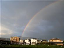 虹だ～！