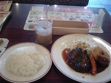 日替わりハンバーグランチ♪