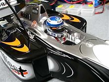 やっとミカハッキネンヘルメット完成！