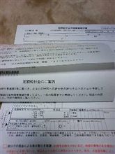 定額給付金がきた！