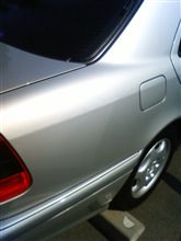 連休で時間があるのに快洗隊でW202を洗車してしましました！