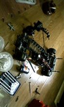 バックラッシュ調整中