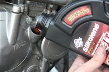 今日はバイクのメンテ