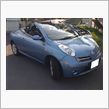 軽井沢の日産レンタカーにて