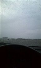 急激な雨で