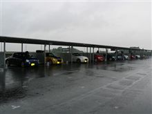 雨の鈴鹿南コース走行♪