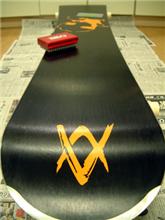 台所で夜中にWAX剥がすの図。