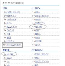 ディリーランキング②