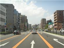 エスティマで出勤風景です