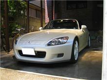 洗車して