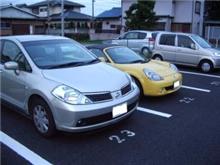 ティーダの洗車