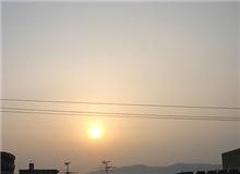 快晴の朝 快晴の朝