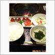 就寝前ですが今日の昼食は