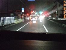昨夜の帰り・・・ 