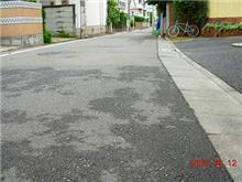 まだ路面が濡れてる(^_^;)