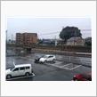 あいにくの雨