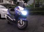 コマジェのヘッドライトのHID～