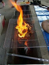 バーベキュー in 黒木キャンプ場