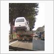 横着な積車だ