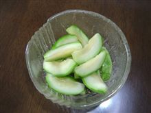自家製　子メロン漬