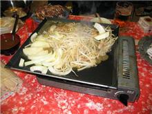 焼肉の鉄板…